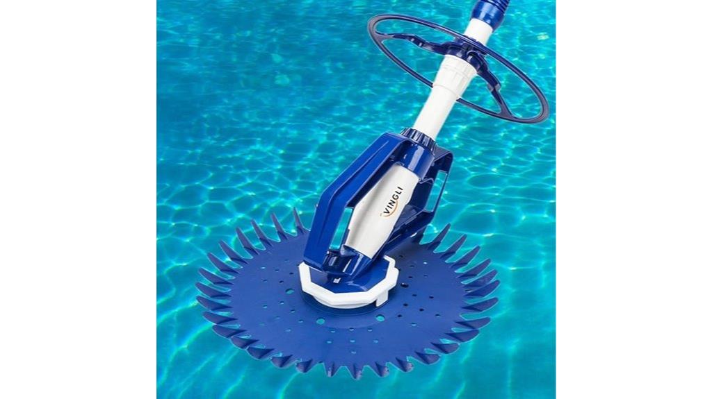 pool vacuum with 33ft hoses
