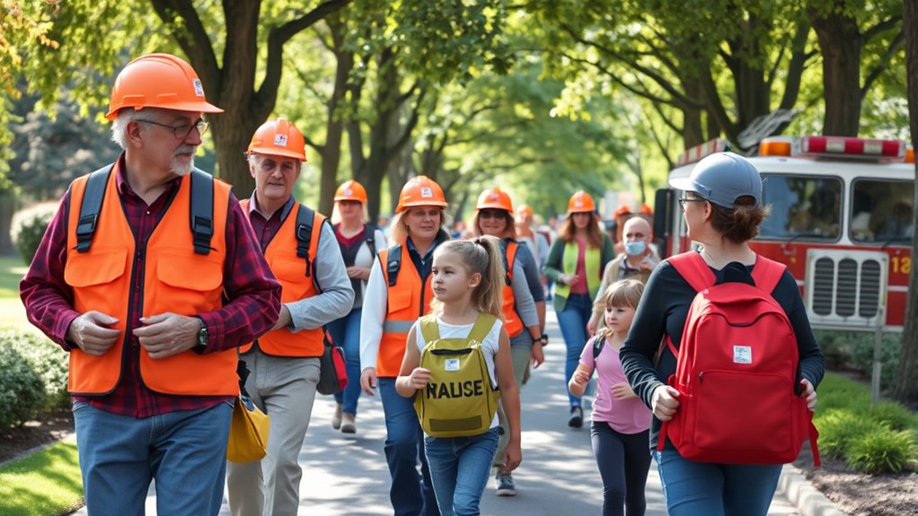 practice evacuation and preparedness