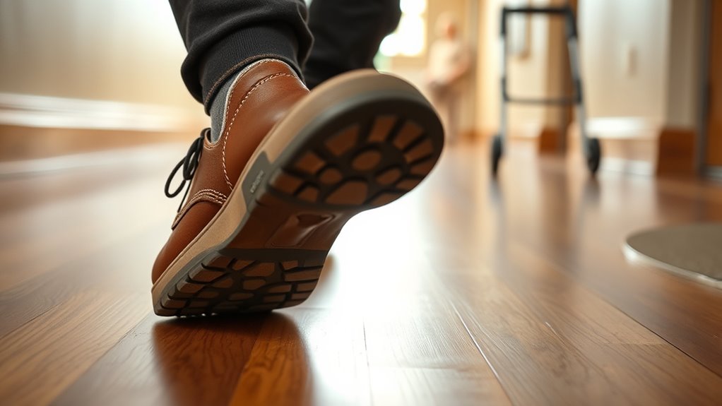 proper footwear prevents falls