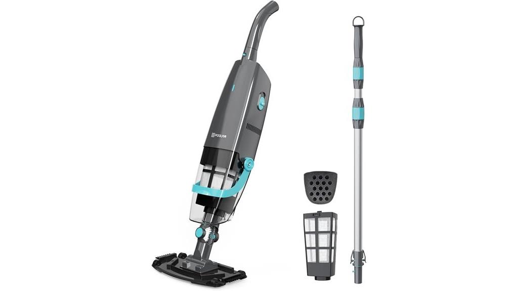 rechargeable cordless pool vacuum