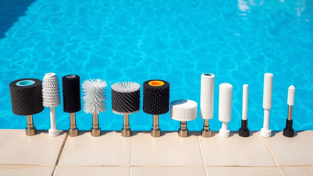 robotic pool brush replacements