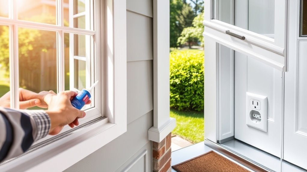 seal insulate save energy