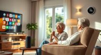 senior friendly voice home automation