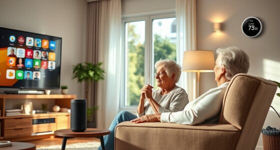 senior friendly voice home automation