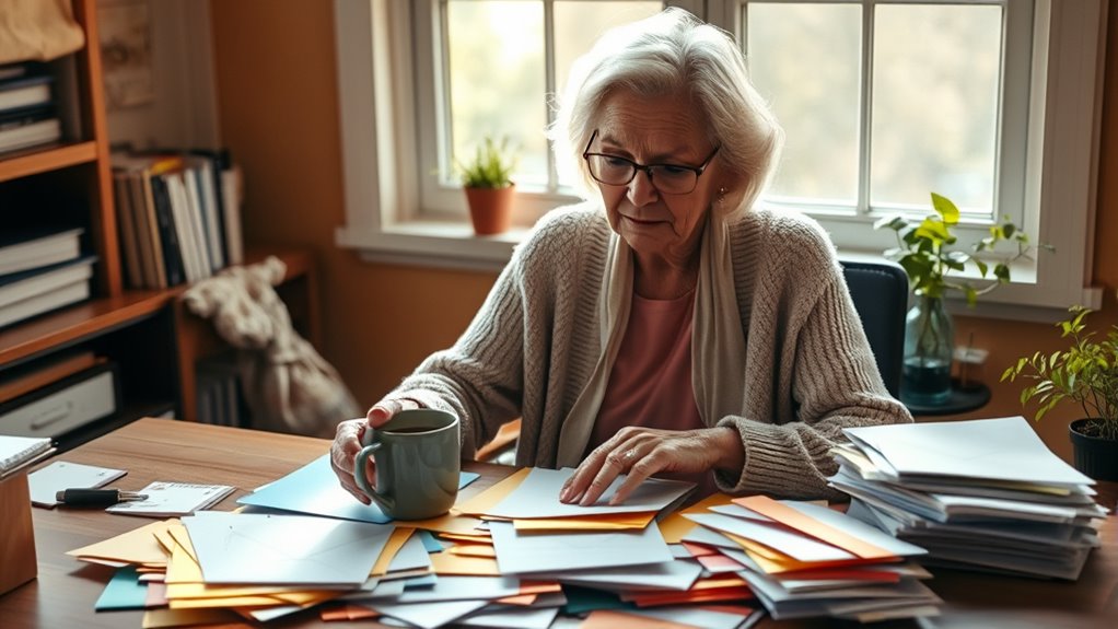 senior mail and bill management