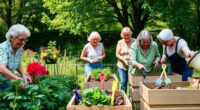seniors green volunteering hobbies
