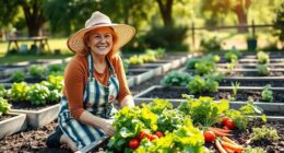simple senior vegetable gardening