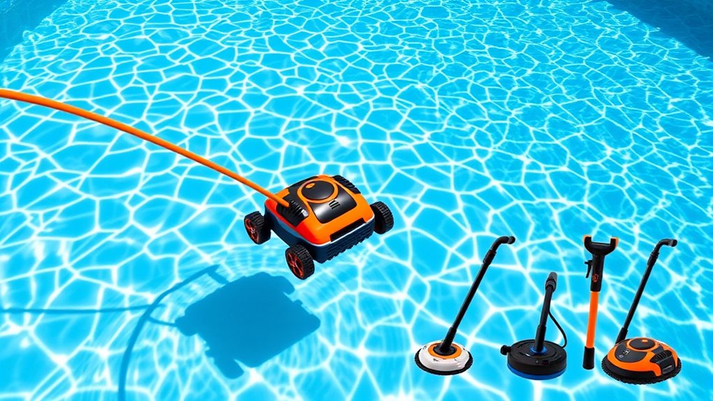 top inground pool cleaning options