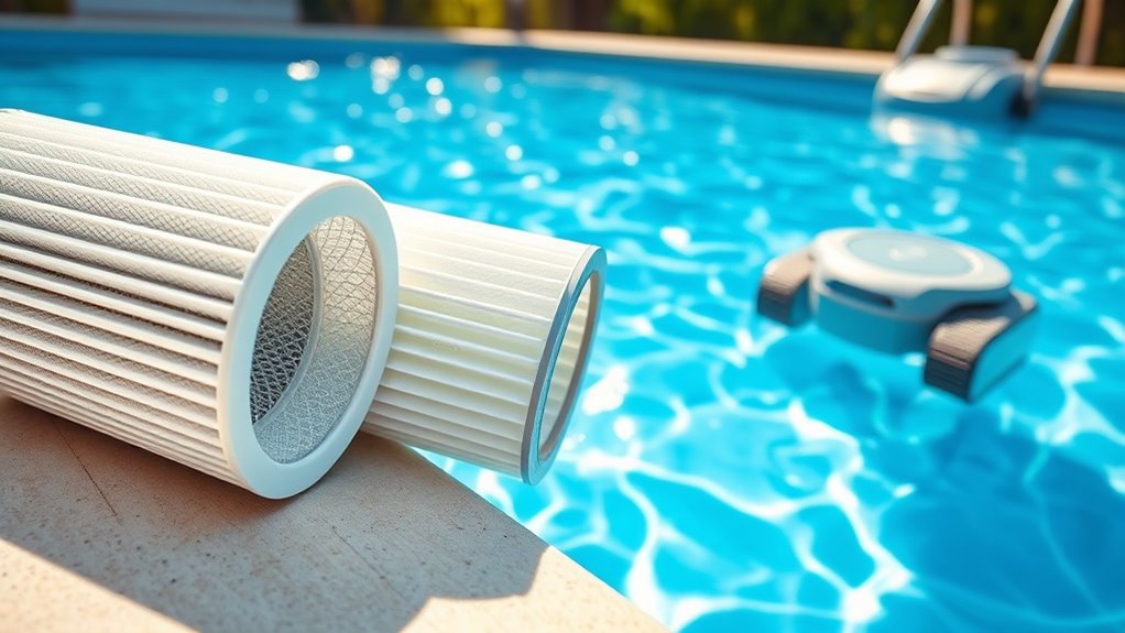 top pool cleaner filters