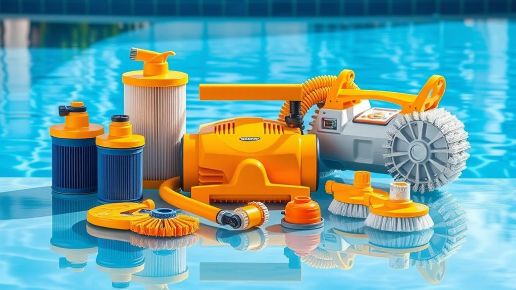 top pool cleaner parts brands