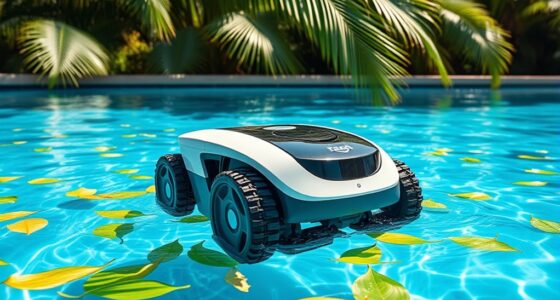top robotic leaf pool cleaners