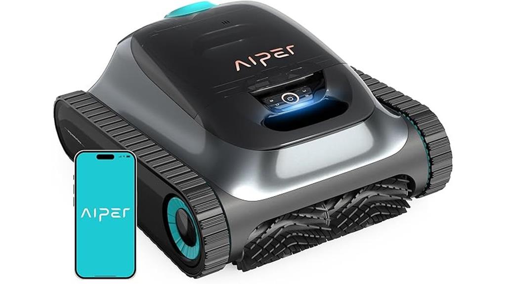 upgraded robotic pool cleaner