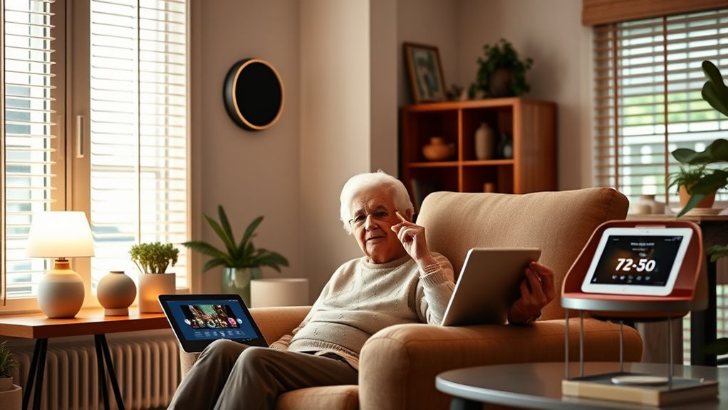 voice activated senior home automation