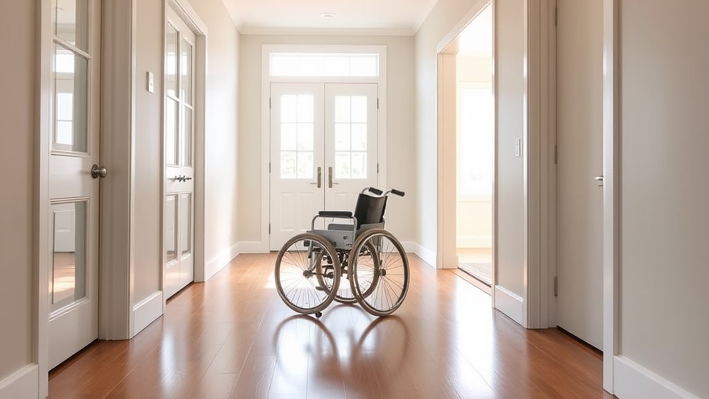 widen doorways improve lighting