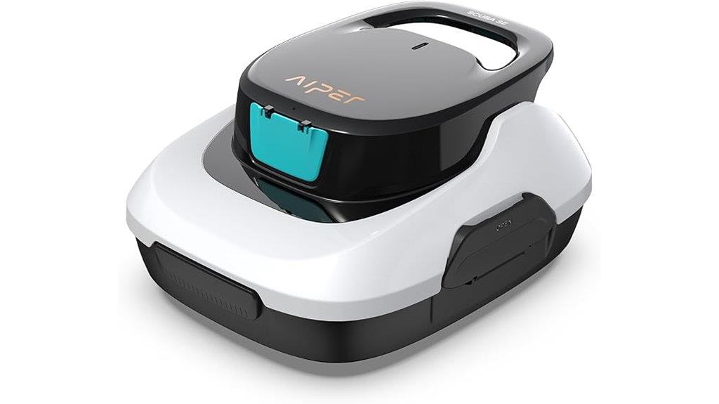 wireless pool cleaner auto parks