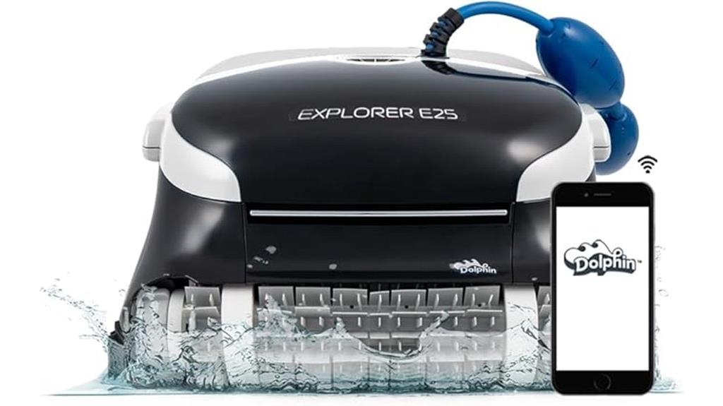 wireless pool cleaning robot