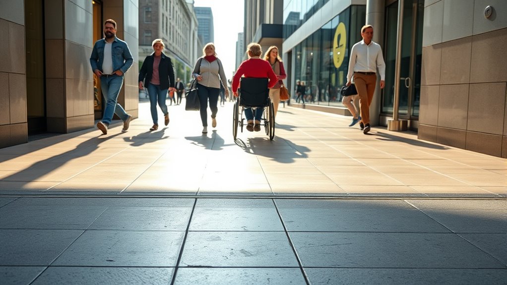 accessible inclusive building entrances