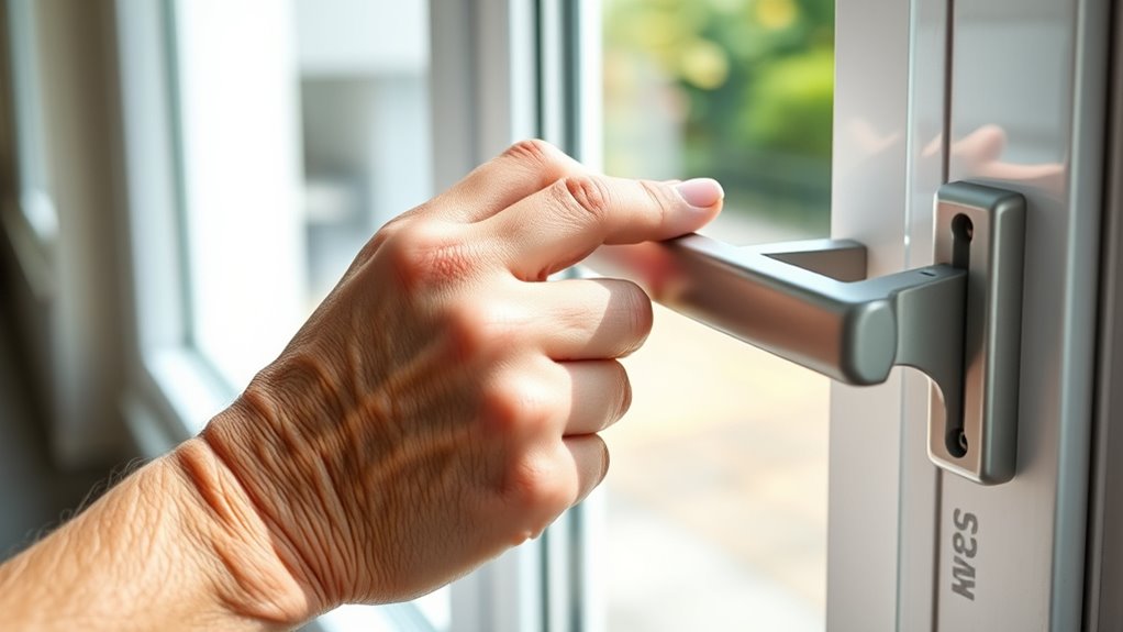 accessible windows for arthritic hands