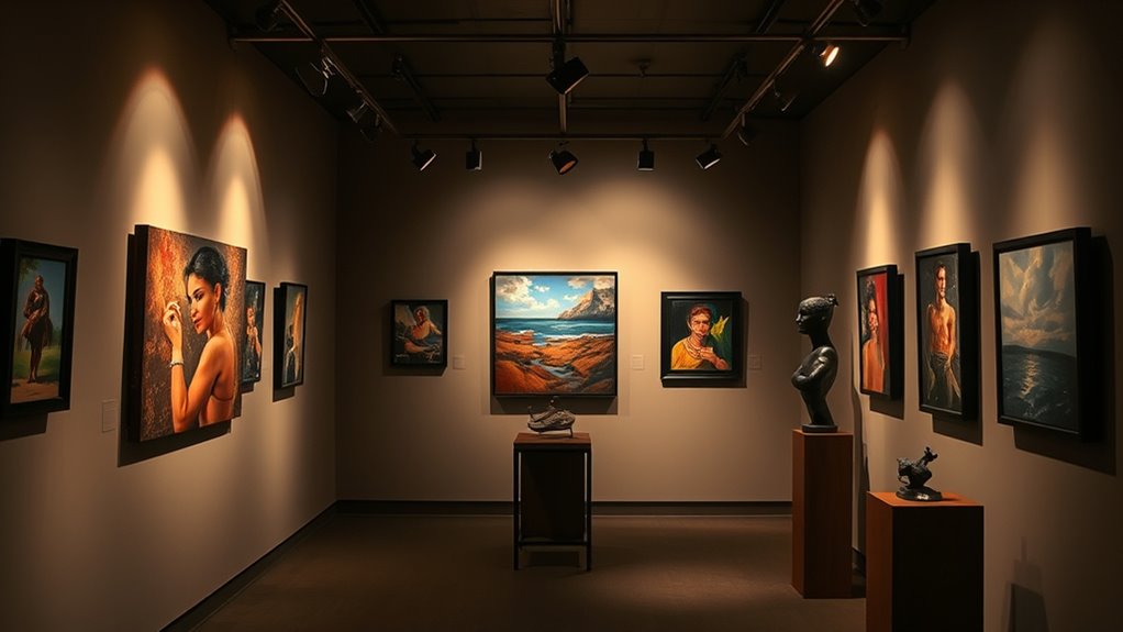affordable creative gallery lighting