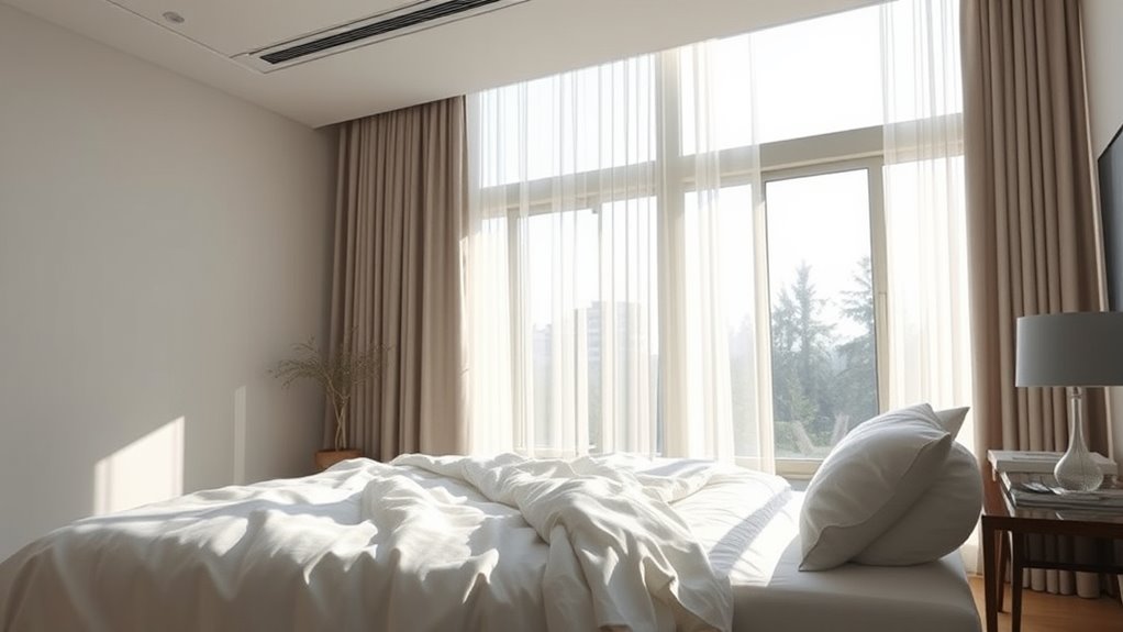 automated sleep enhancing window technology