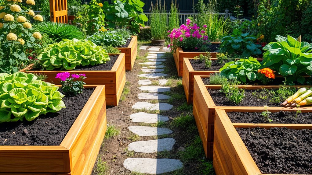 back friendly elevated gardening