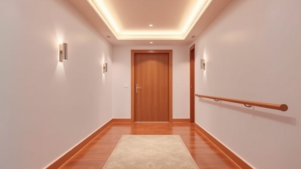 bright safe hallway improvements
