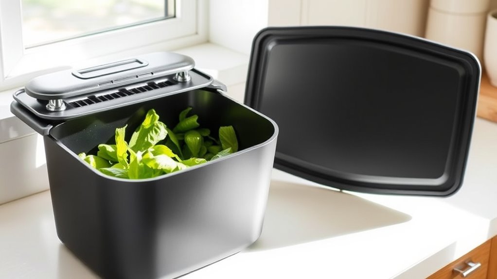 clean odor free composting
