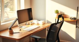 comfortable workspace setup tips