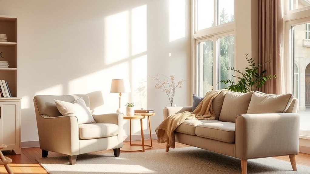 create a calming organized sanctuary