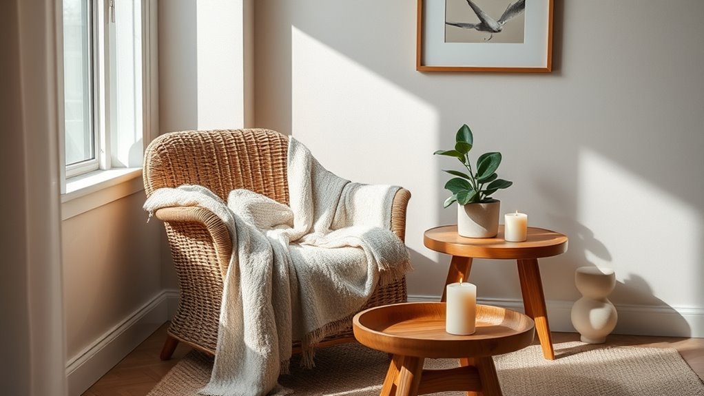 create calm mindfulness space