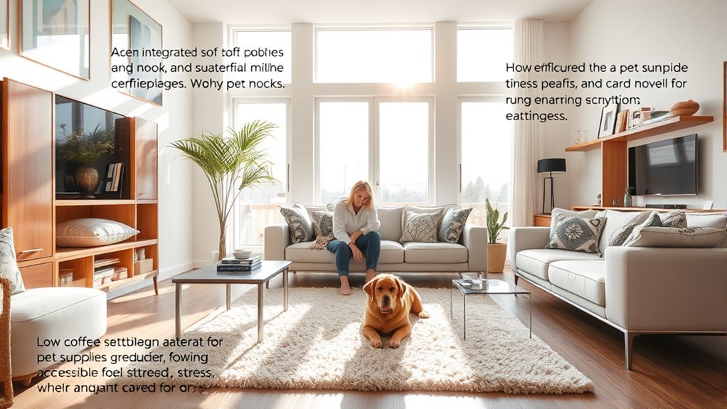 design safe cozy pet spaces