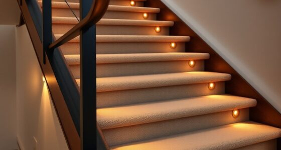 discreet stair safety features