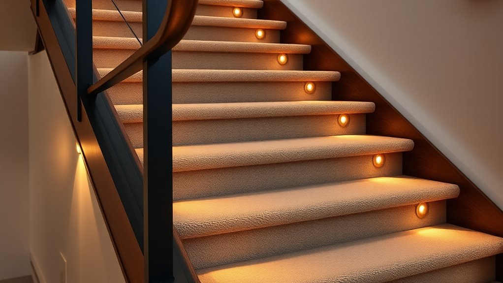 discreet stair safety features