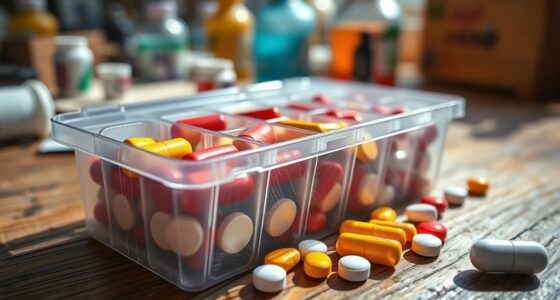 durable daily pill cases