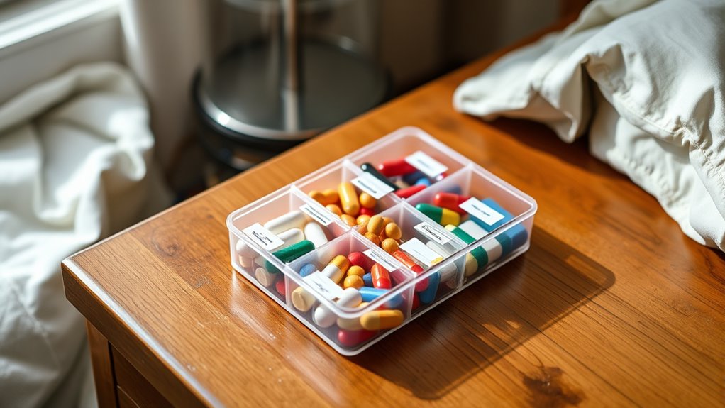 durable practical medication organizer
