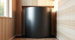 efficient clutter free water storage