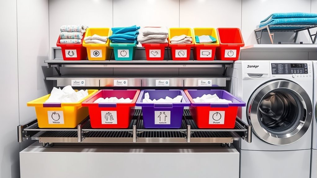 efficient laundry sorting systems