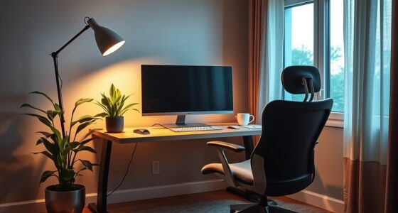 ergonomic eye friendly arrangements