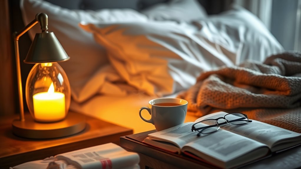 establish calming bedtime routine