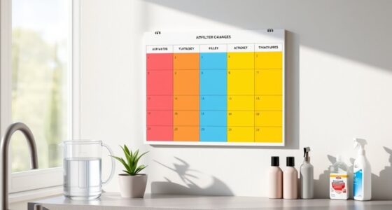 filter maintenance schedule