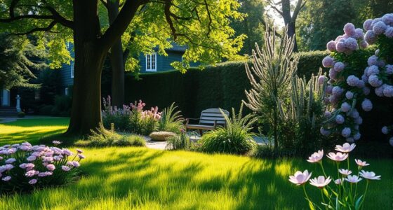 garden hues promote relaxation