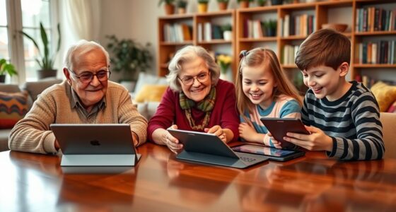 grandkids teach grandparents lead