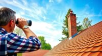 ground level roof inspections