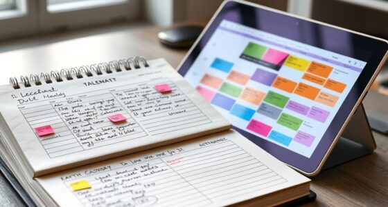 hybrid paper digital calendars