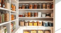 keep pantry organized and stocked