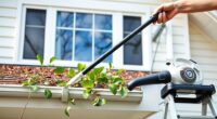 ladder free gutter cleaning options