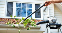 ladder free gutter cleaning options