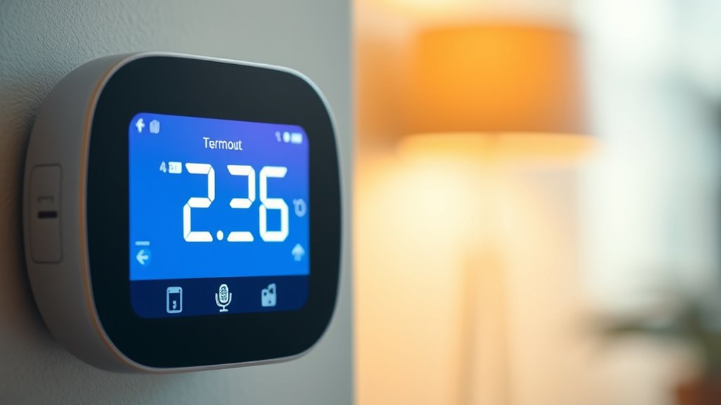 large displays voice control