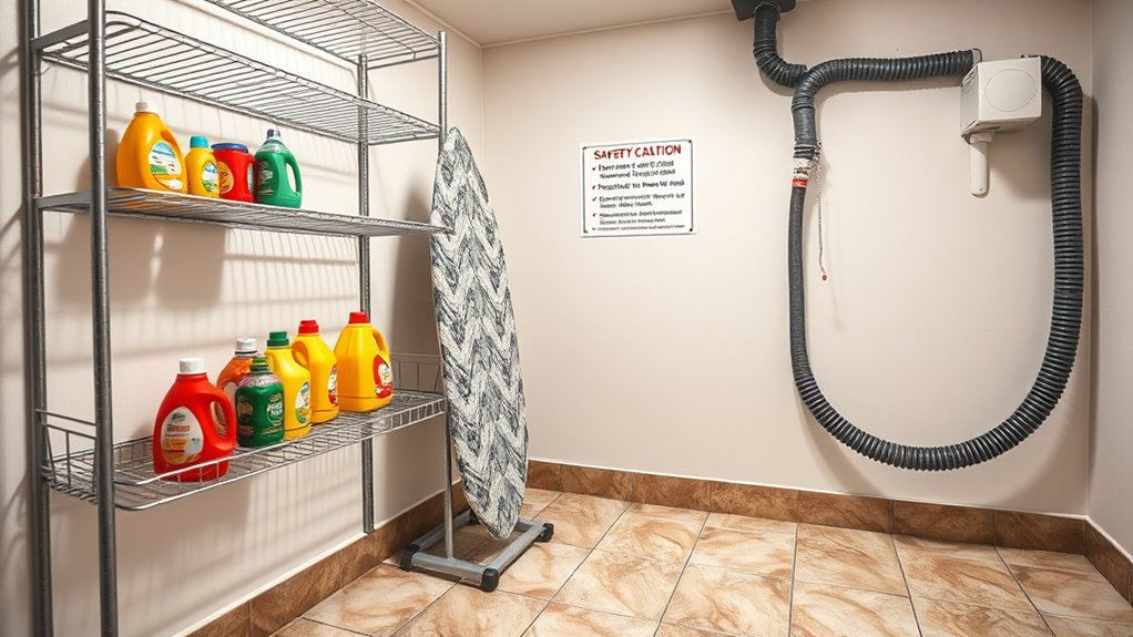 laundry safety precautions