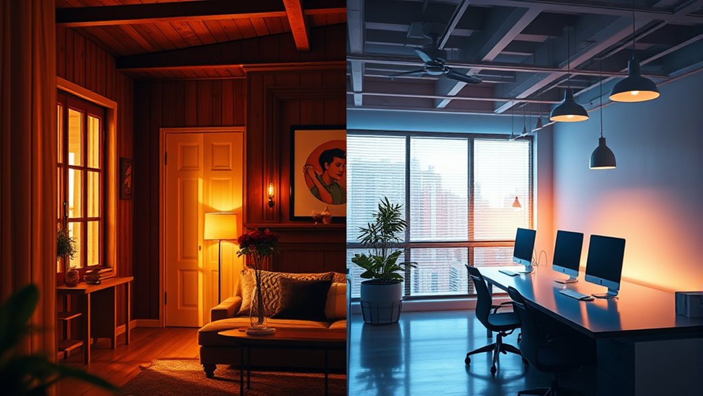 lighting color temperature comparison